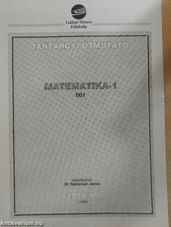 Matematika-1