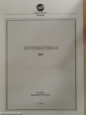 Matematika-4