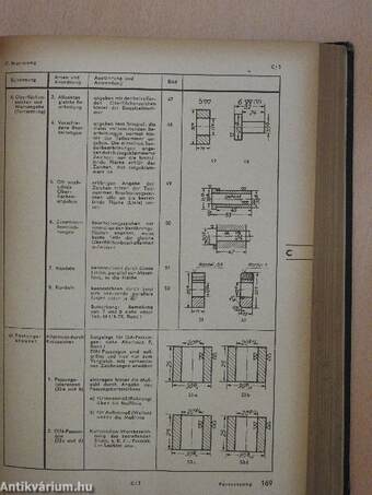 Werkstatt-Tabellen für die Metallindustrie I.