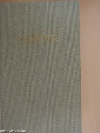 Goethes Werke in zwölf Bänden III