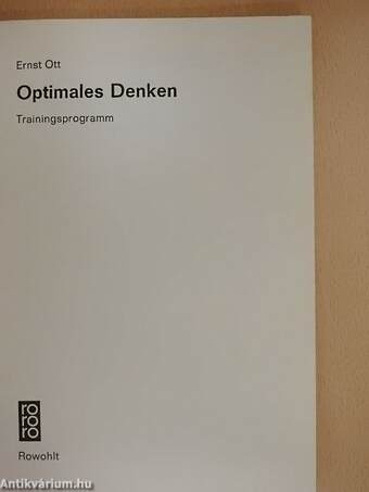 Optimales Denken