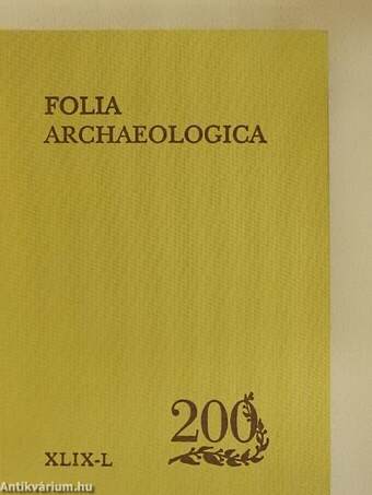 Folia Archaeologica XLIX-L.