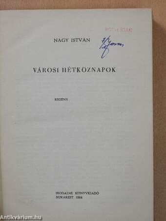 Városi hétköznapok