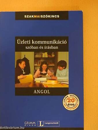 Üzleti kommunikáció szóban és írásban - Angol