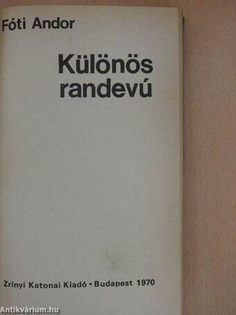 Különös randevú