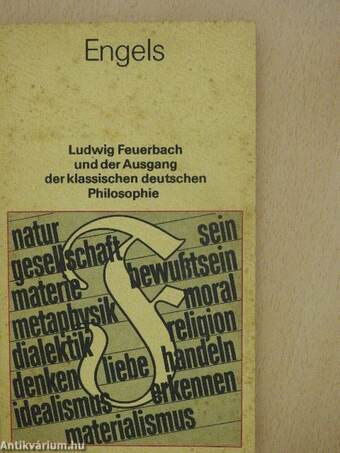 Ludwig Feuerbach und der Ausgang der klassischen deutschen Philosophie