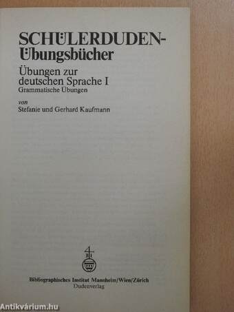 Schülerduden - Übungsbücher