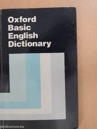 Oxford Basic English Dictionary