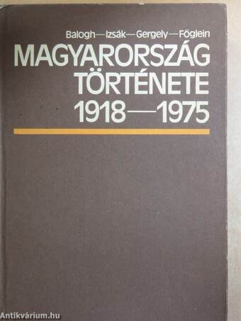 Magyarország története 1918-1975