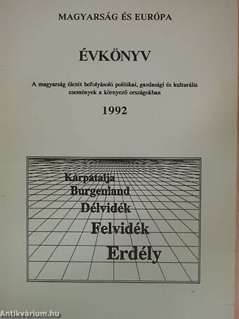 Magyarság és Európa Évkönyv 1992