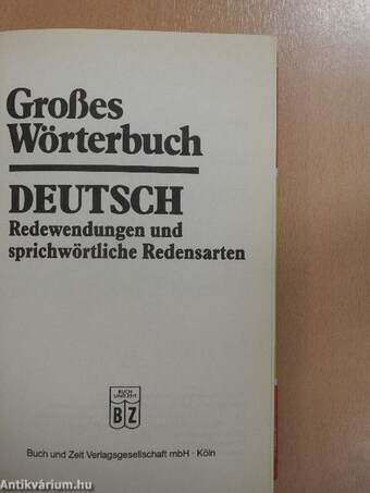 Großes Wörterbuch