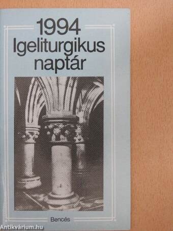 Igeliturgikus naptár 1994