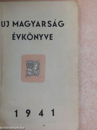 Uj magyarság évkönyve 1941.