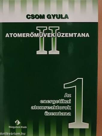 Atomerőművek üzemtana II/1-2. (töredék)