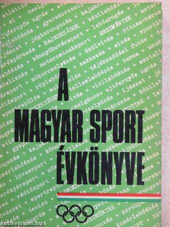 A Magyar Sport Évkönyve 1972