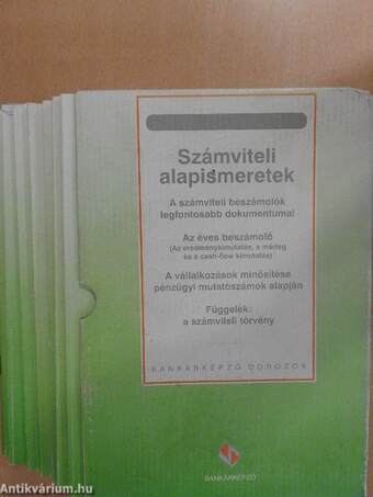 Számviteli alapismeretek I-IV. + Munkafüzet/Tesztfüzet/Amit a "zöld dobozról" tudnia kell