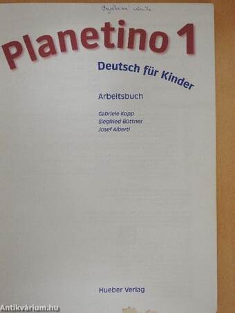 Planetino 1 - Arbeitsbuch