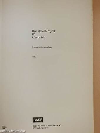 Kunststoff-Physik im Gespräch