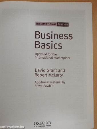 Business Basics - CD-vel