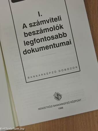 Számviteli alapismeretek I-IV. + Munkafüzet/Tesztfüzet/Amit a "zöld dobozról" tudnia kell