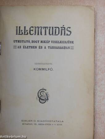 Illemtudás