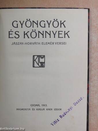 Gyöngyök és könnyek