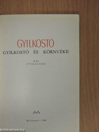 Gyilkostó és környéke