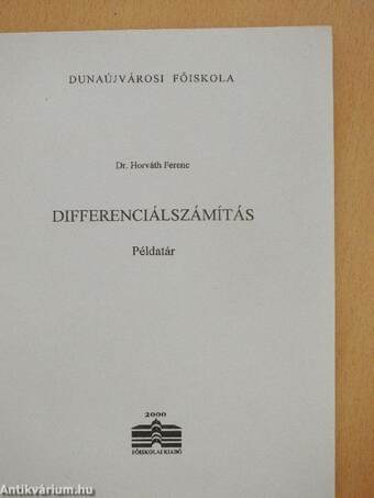 Differenciálszámítás