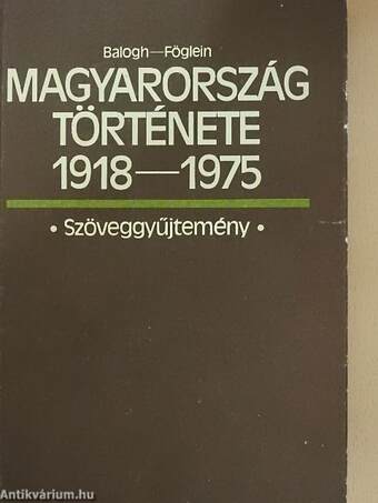 Magyarország története 1918-1975