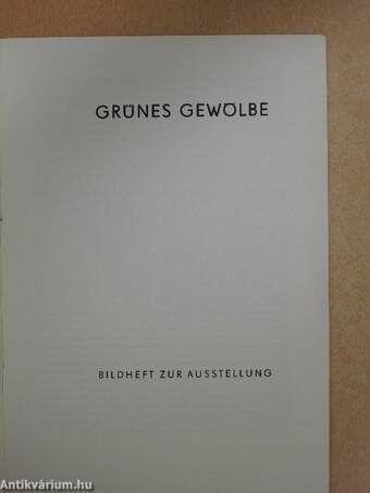 Grünes Gewölbe