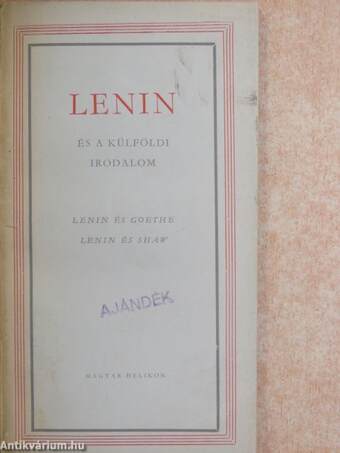 Lenin és a külföldi irodalom