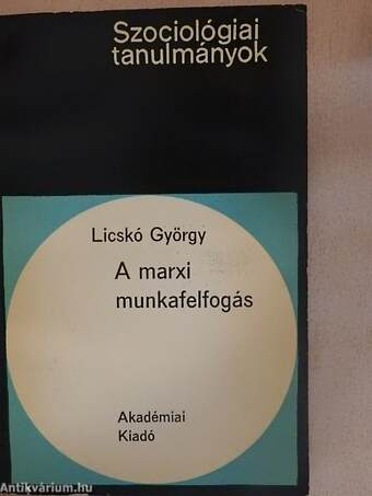 A marxi munkafelfogás