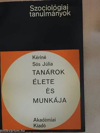 Tanárok élete és munkája