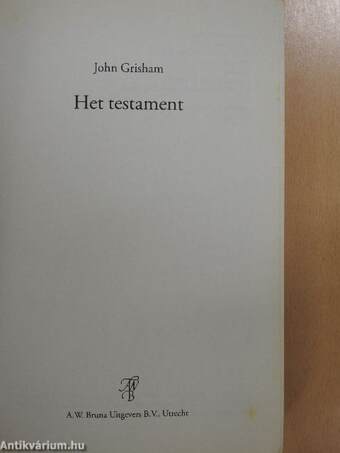 Het testament