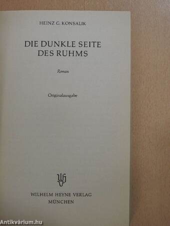 Die dunkle Seite des Ruhms