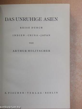 Das unruhige Asien