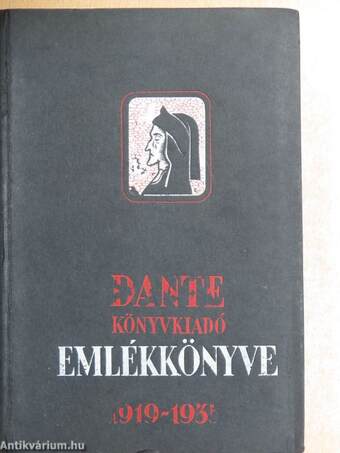 Dante Könyvkiadó Emlékkönyve 1919-1935