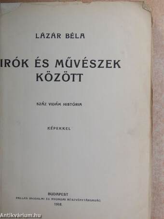 Irók és művészek között