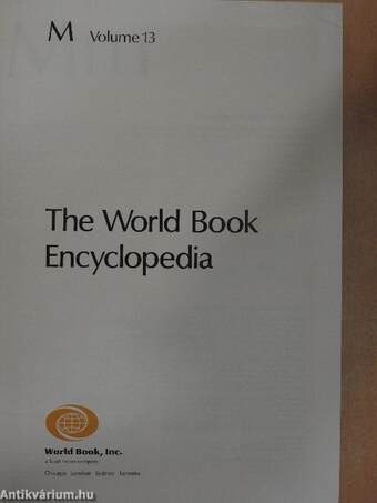 The World Book Encyclopedia 13. (töredék)