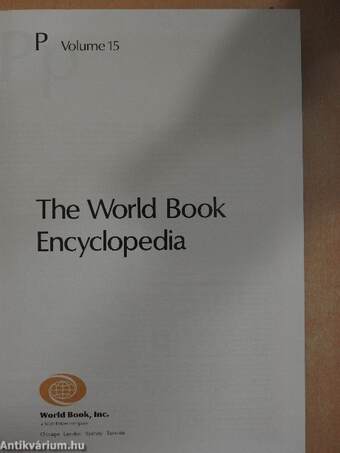 The World Book Encyclopedia 15. (töredék)