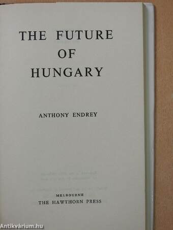 The future of Hungary (dedikált példány)