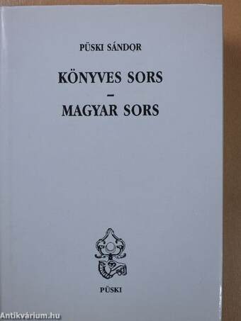 Könyves sors - magyar sors (dedikált példány)