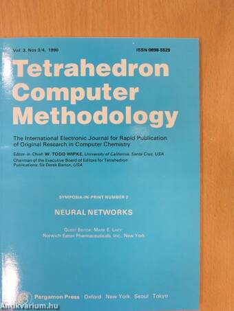 Tetrahedron Computer Methodology - Vol. 3, Nos 3/4, 1990 - 5 db Floppy lemezzel