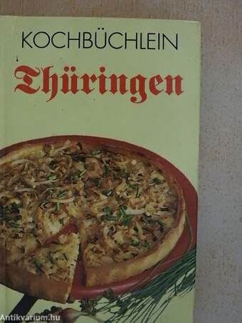 Kochbüchlein Thüringen