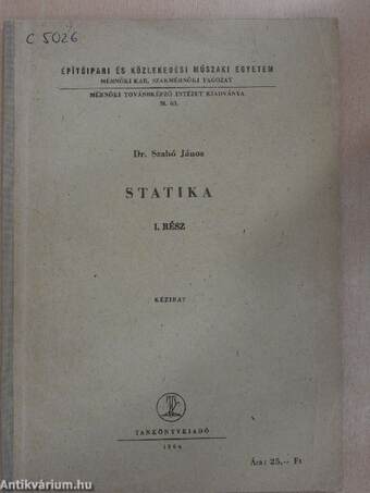 Statika I.