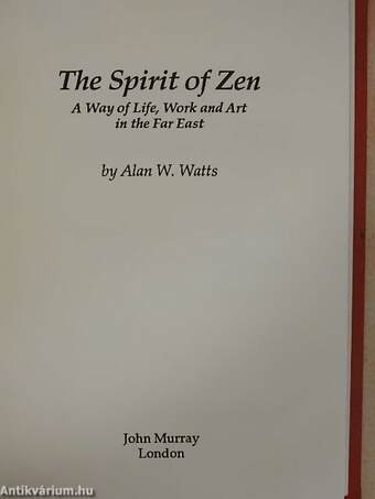 The Spirit of Zen