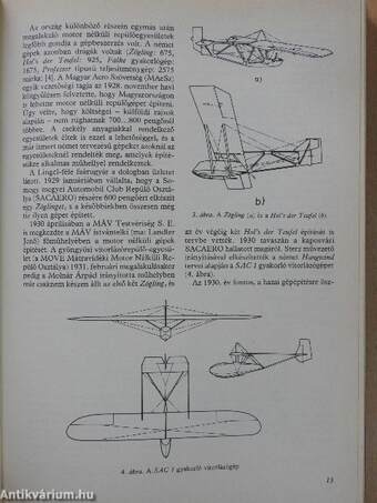 Magyar vitorlázó repülőgépek