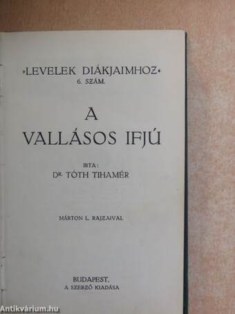 A vallásos ifjú