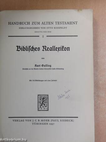 Biblisches Reallexikon