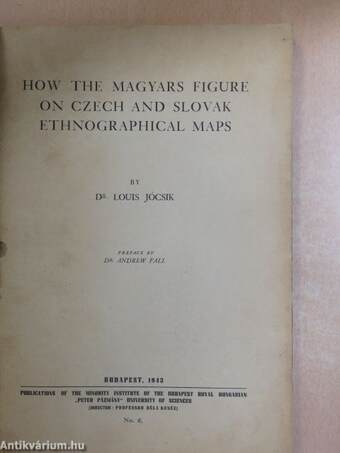 How the Magyars Figure on Czech and Slovak ethnographical maps